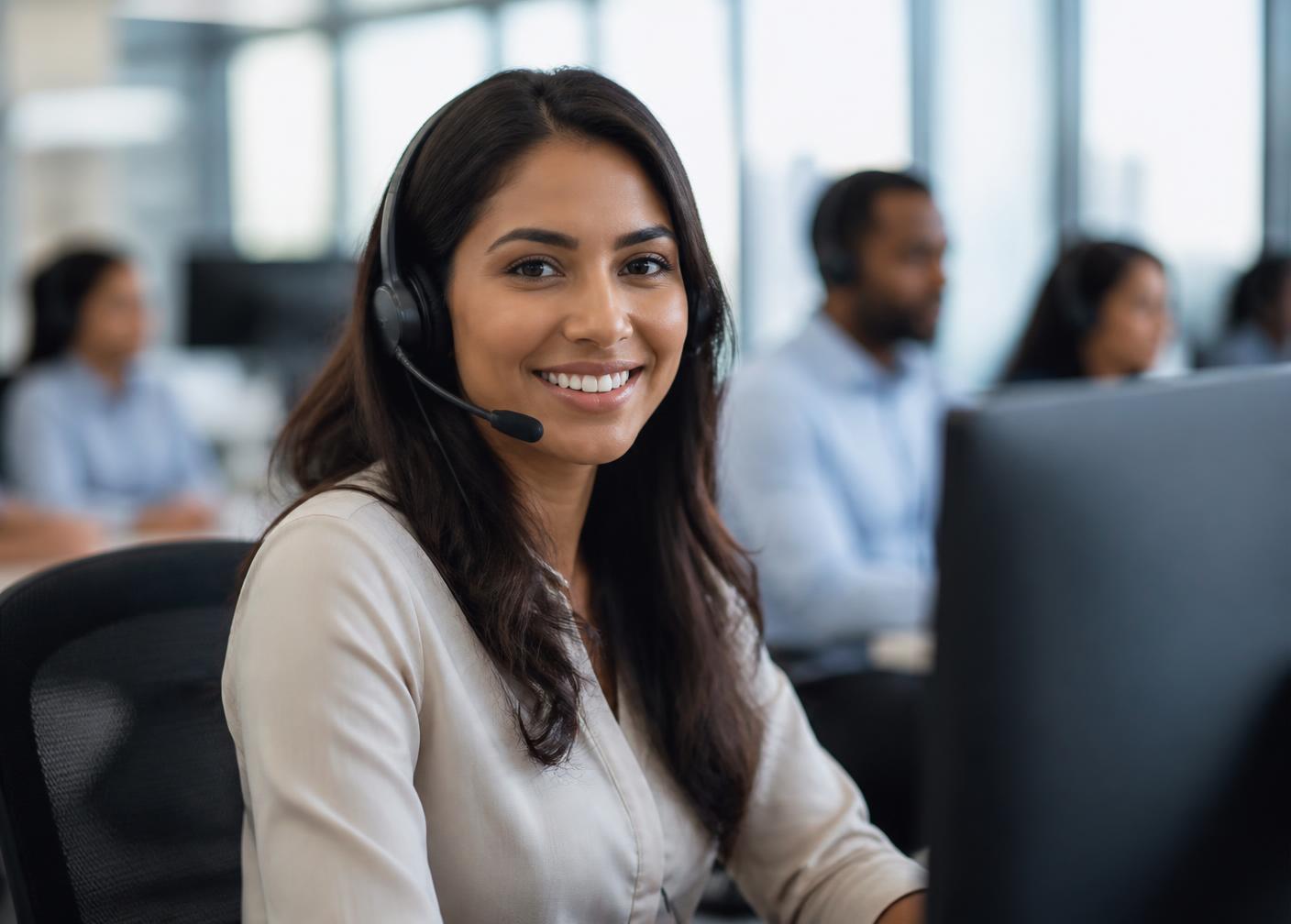 Multilingual client support specialist assisting traders
